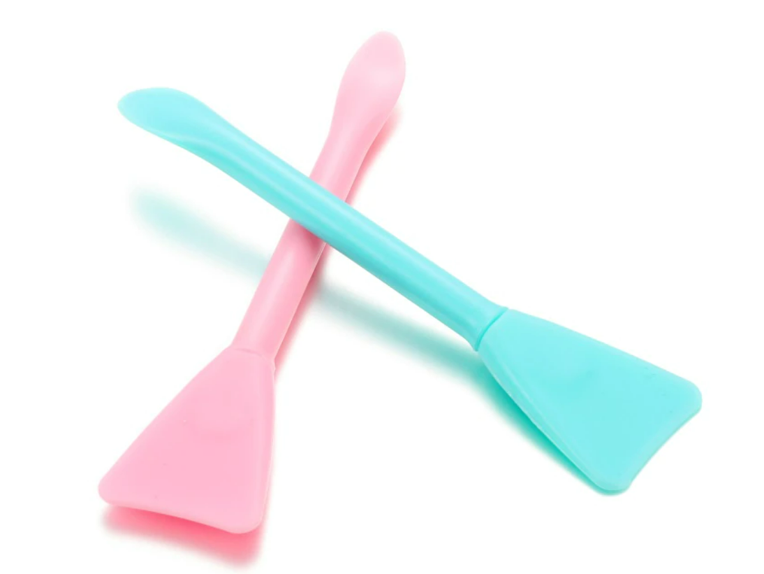 2in1 Silicone Spatula with Mini Spoon (2pcs)