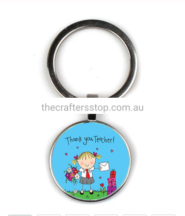 Teachers Metal Keyrings