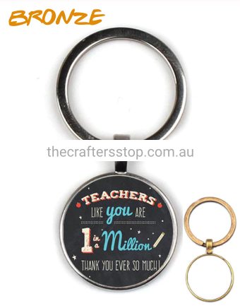 Teachers Metal Keyrings