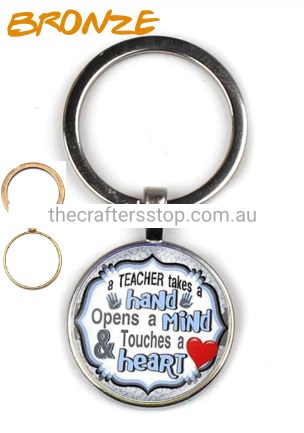 Teachers Metal Keyrings