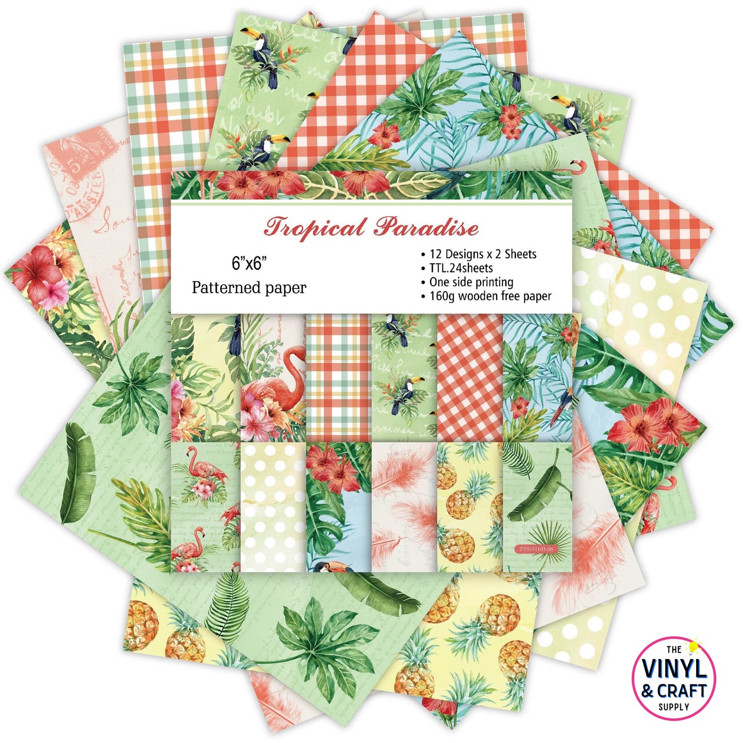 Tropical Design Paper Pads