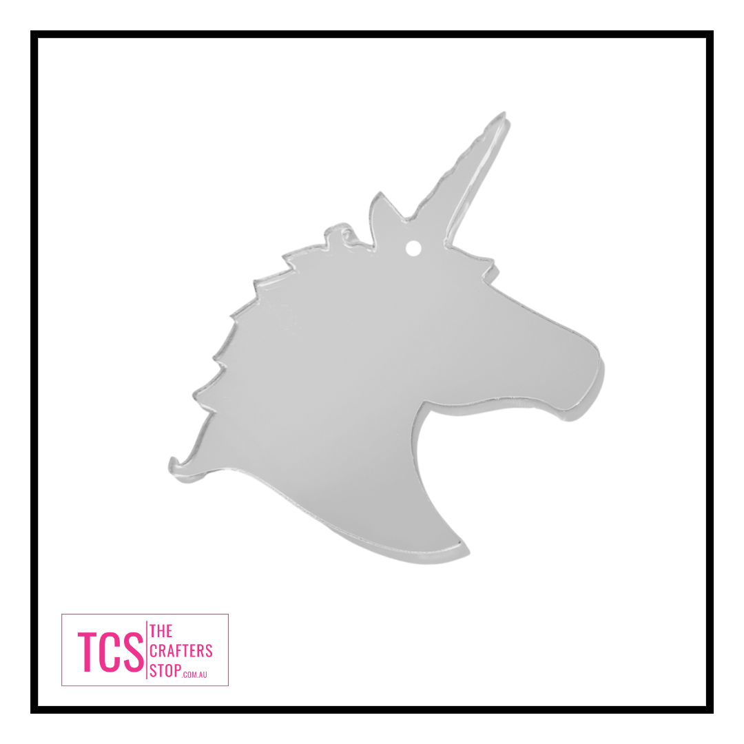 Clear Acrylic Unicorn Blank