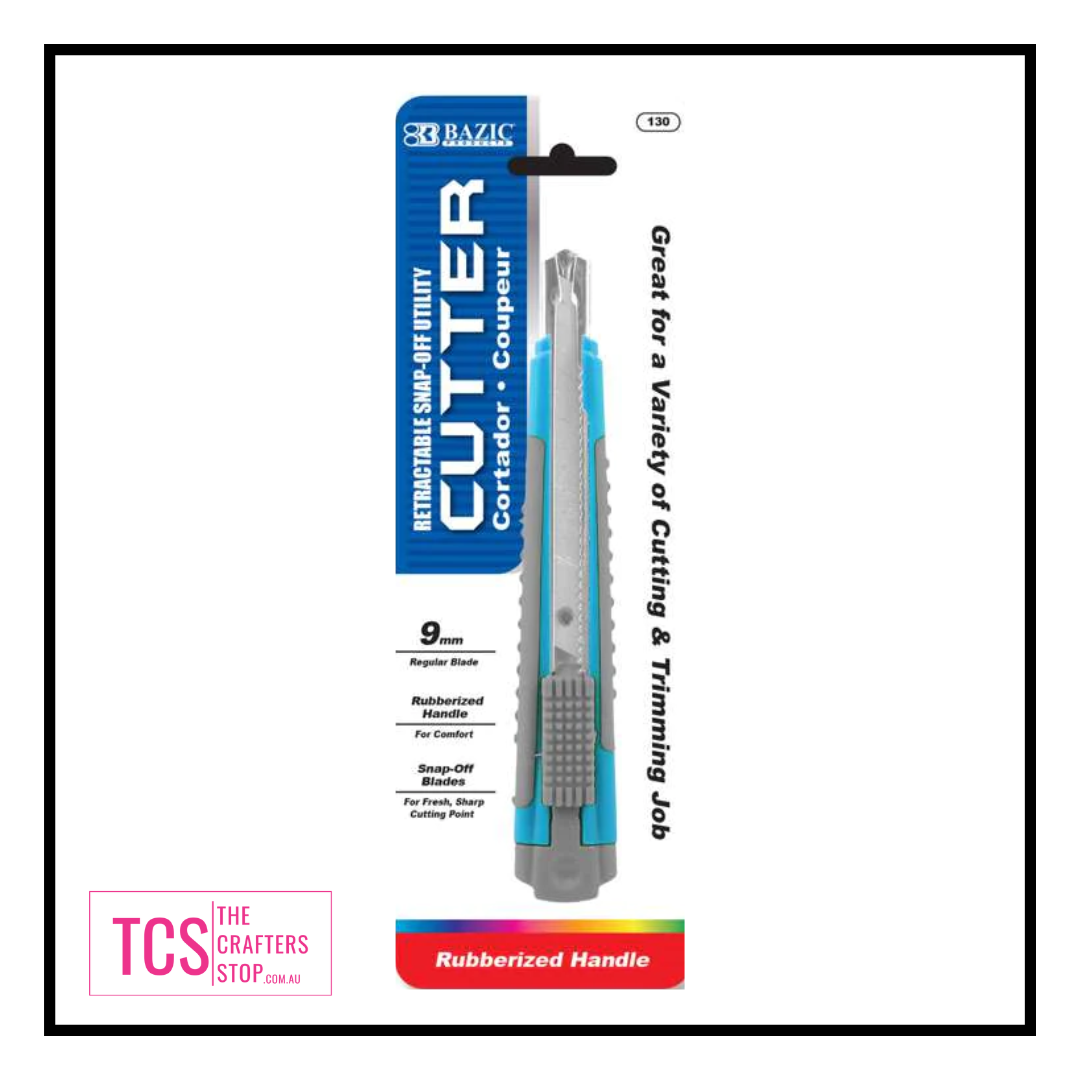 Multipurpose Snap-Off 9mm Cutter w/ Cushion Grip
