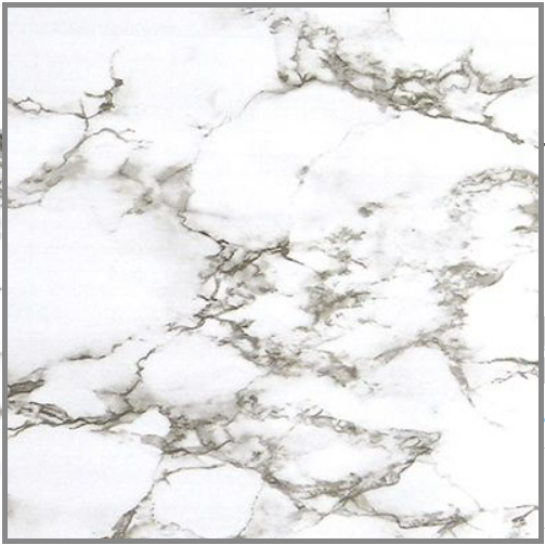 Self Adhesive Vinyl Pattern Roll - White Marble