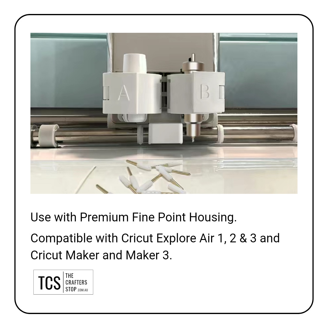 Replacement Premium Fine Point Cutting Blades For Cricut