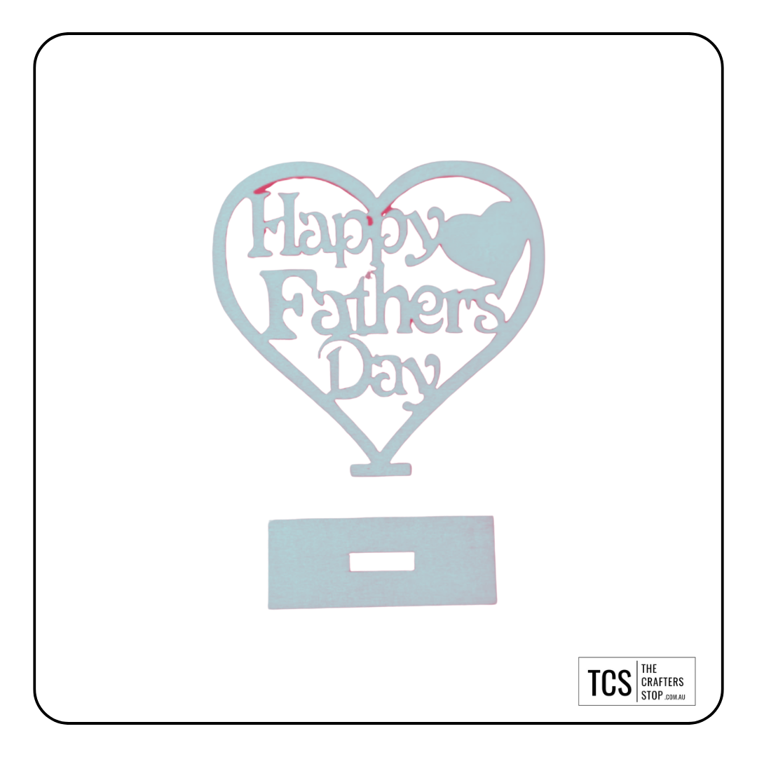 Standing Wooden Father's Day Sign