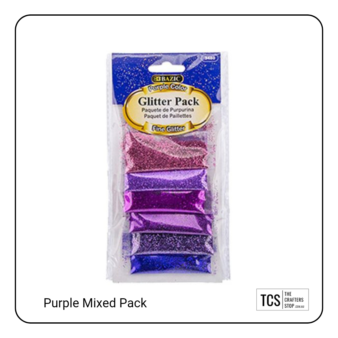 Mixed Fine Glitter Packs