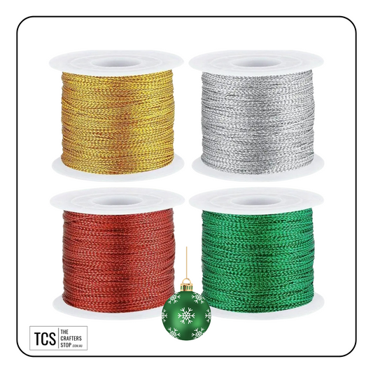 Decorative Metallic Tinsel String 20m