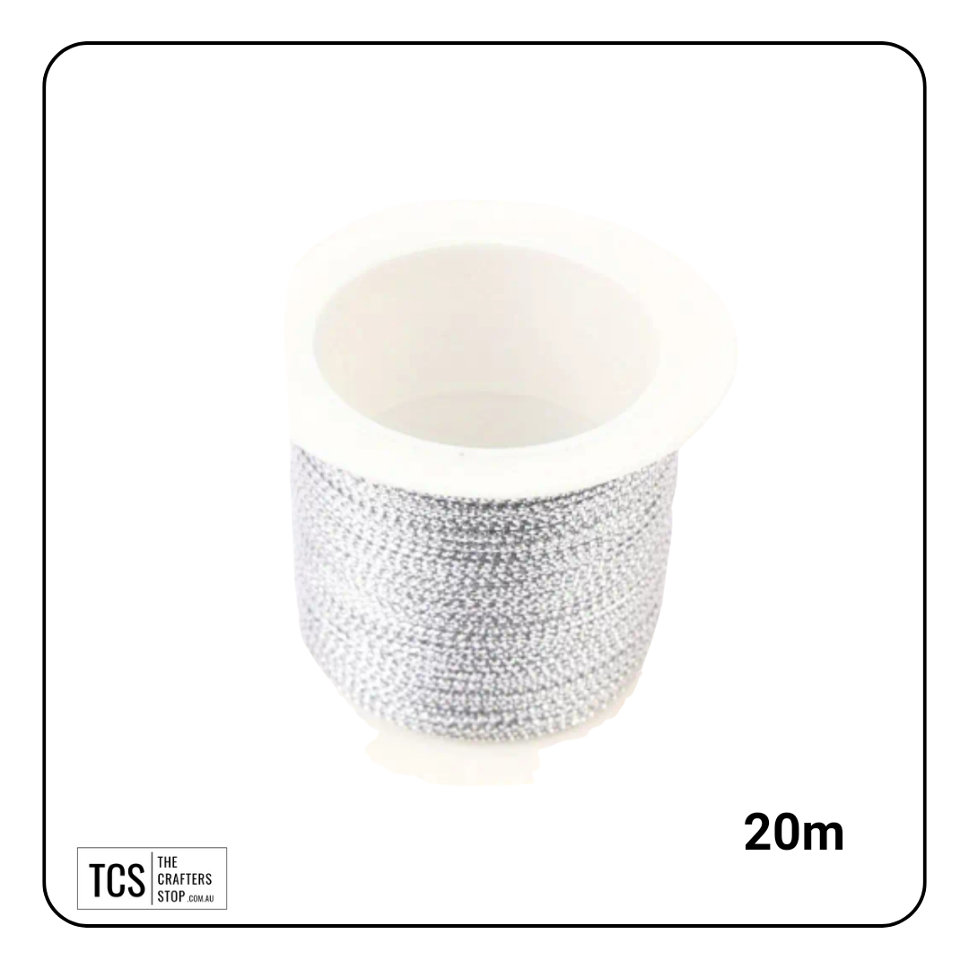 Decorative Metallic Tinsel String 20m