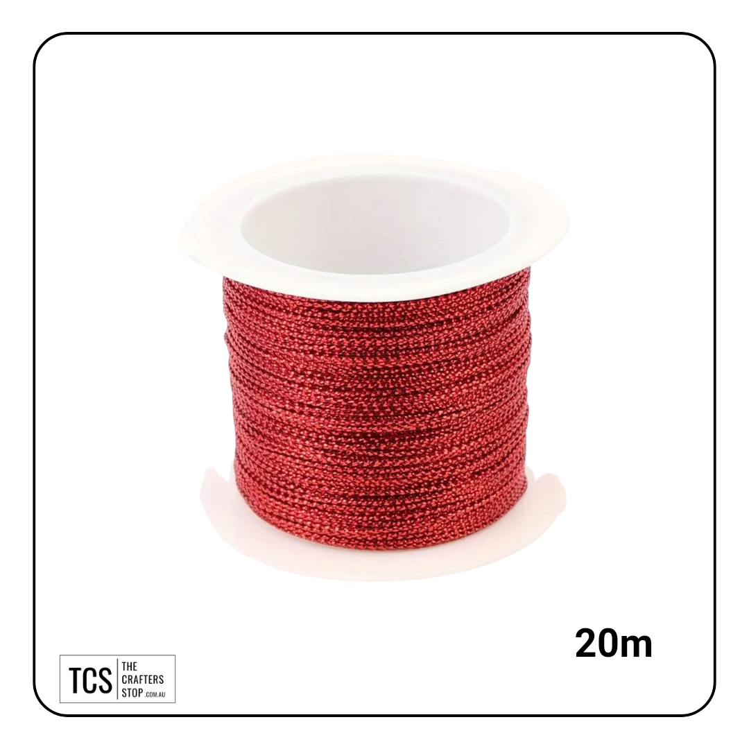 Decorative Metallic Tinsel String 20m