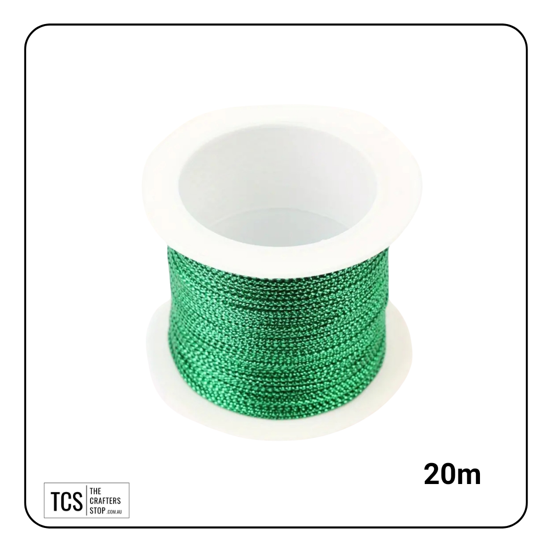 Decorative Metallic Tinsel String 20m