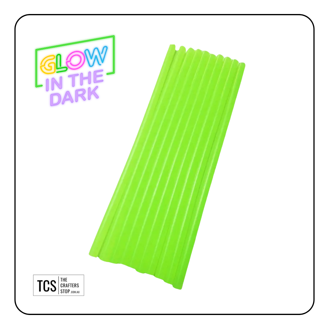 Glow in the Dark Hot Glue Gun Sticks
