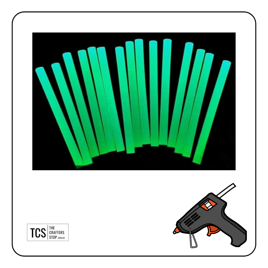 Glow in the Dark Hot Glue Gun Sticks