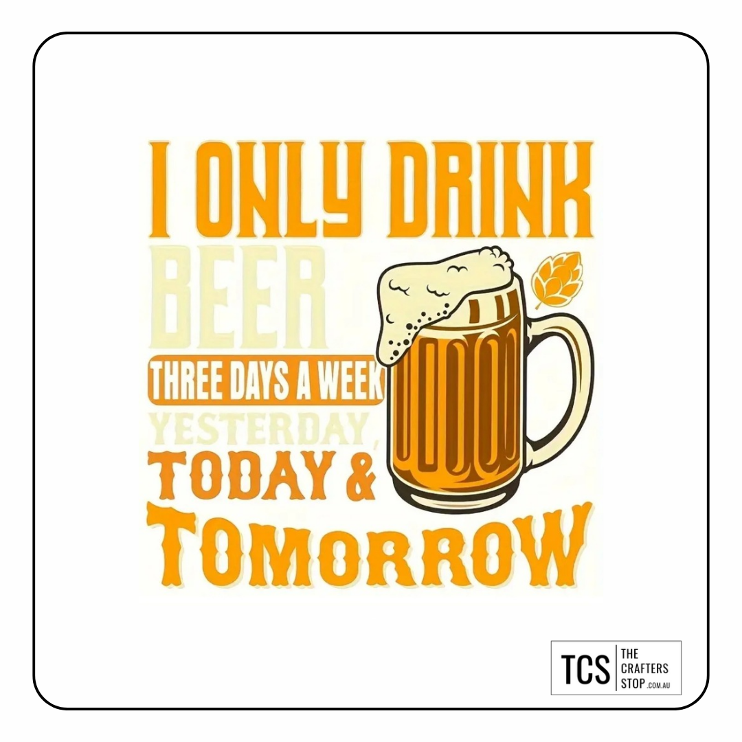 Beer DTF Iron On Transfer
