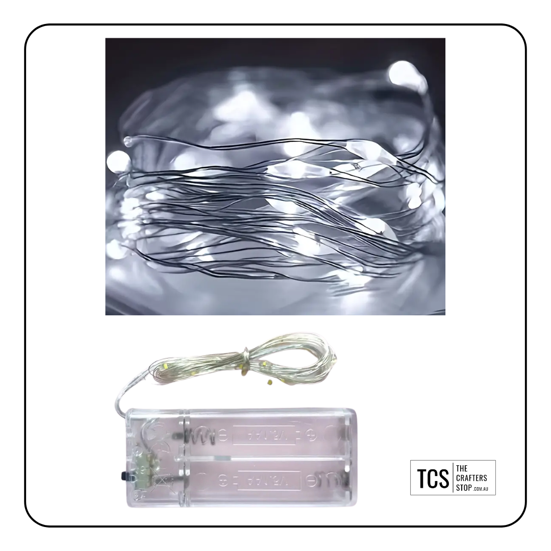 1m Copper Wire LED Lights (2 Colours)