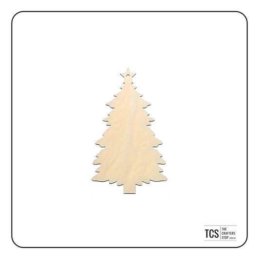 Wooden Christmas Tree Blank