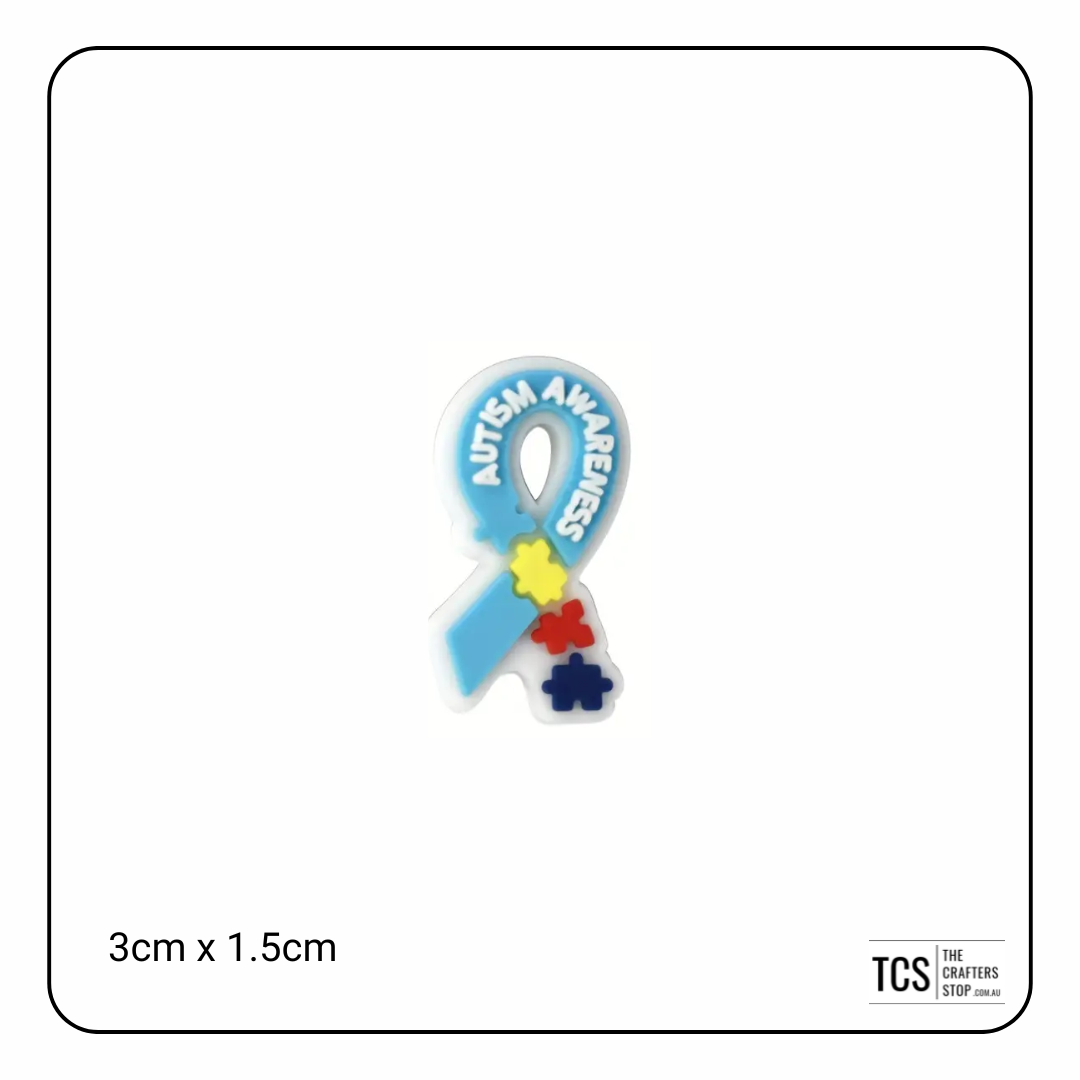 Autism Awareness Themed Focal Beads