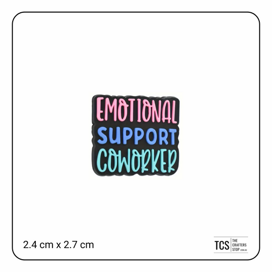 "Emotional Support Coworker" Focal Beads