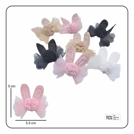 Fabric Easter Bunny Applique/Embellishments