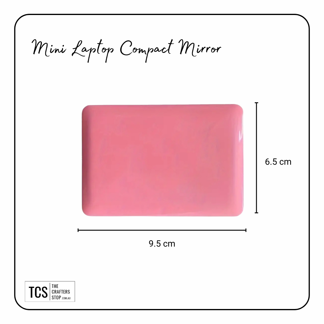 "Laptop Style" Mini Compact Mirror