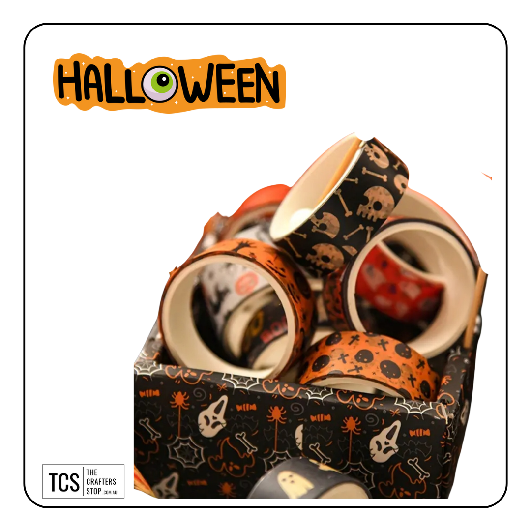 Decorative Halloween Washi Tape (2 Pack)
