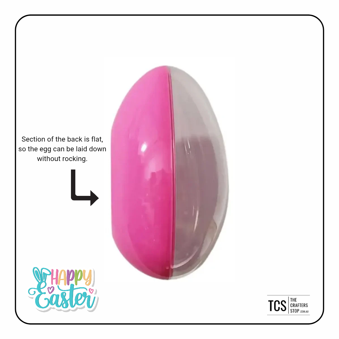 Jumbo Fillable Plastic Easter Eggs