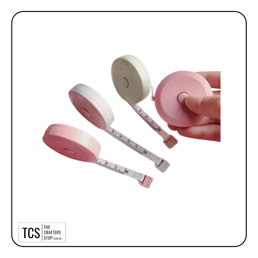 Round Retractable Compact 1.5m Measuring Tape