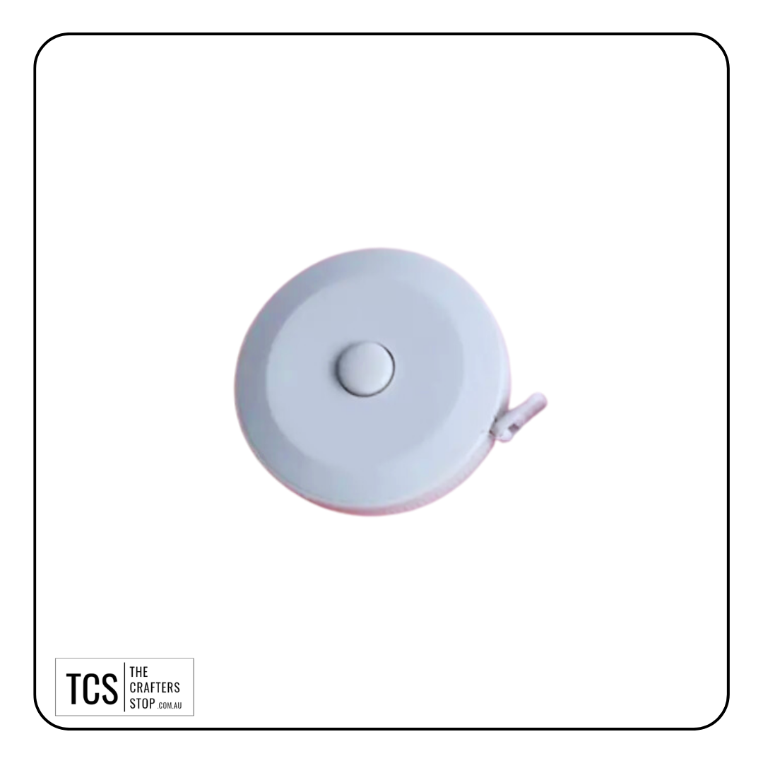 Round Retractable Compact 1.5m Measuring Tape