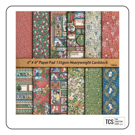 Christmas Vintage Design Paper Pad