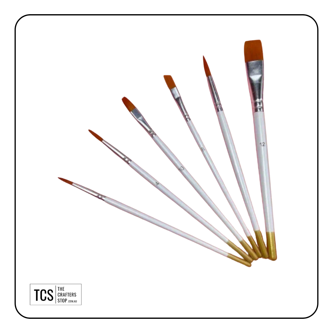 6pc Professional Paint Brush Set