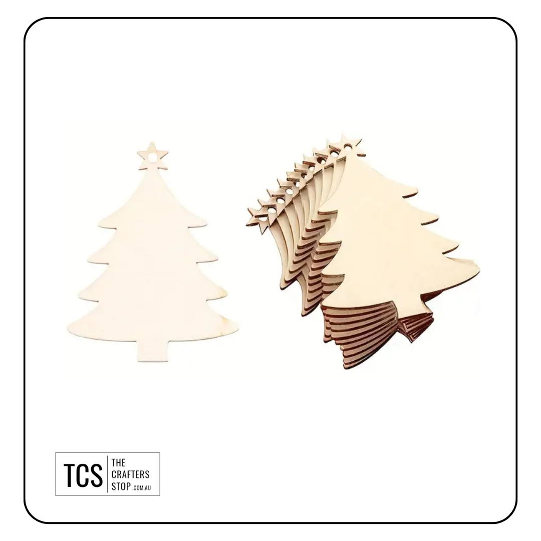 Wooden Christmas Tree Blank