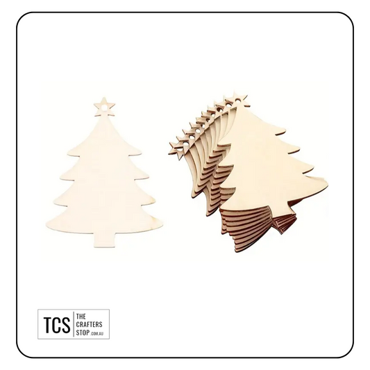 Wooden Christmas Tree Blank