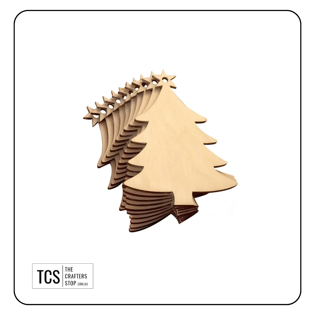 Wooden Christmas Tree Blank