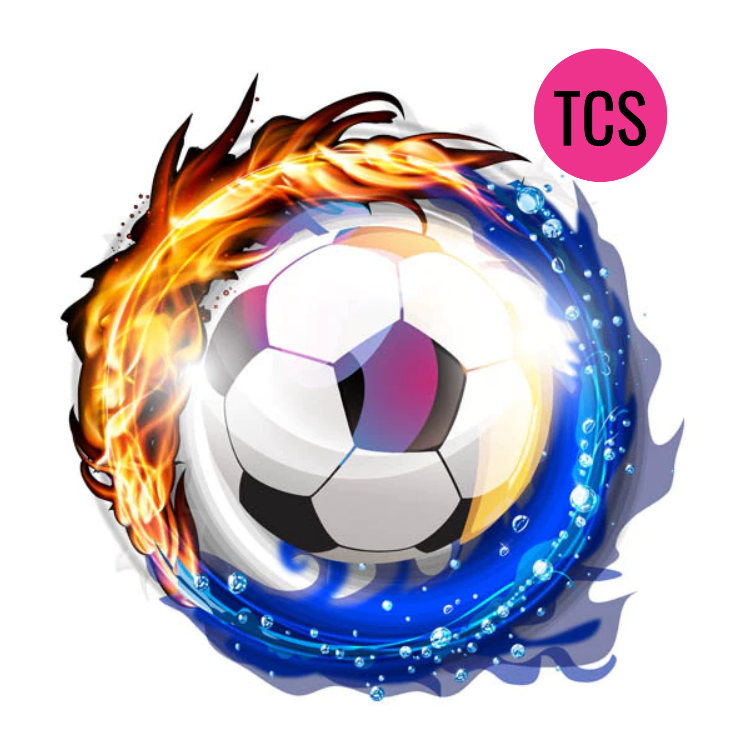 Soccer Ready Made Iron On Transfers
