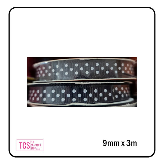 Polk a Dot Craft Ribbon - 3m