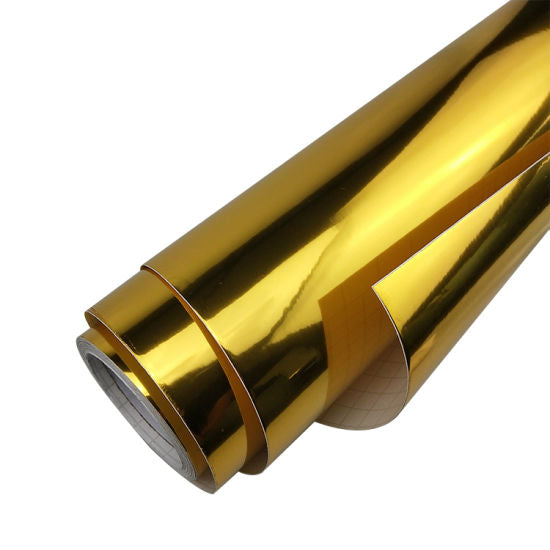 Semi-Permanent Metallic Mirror Adhesive Vinyl
