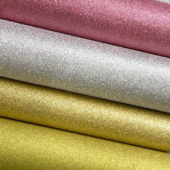 Semi-Permanent Metallic Matte Glitter Adhesive Vinyl