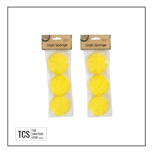Craft Sponges - 3 Pk