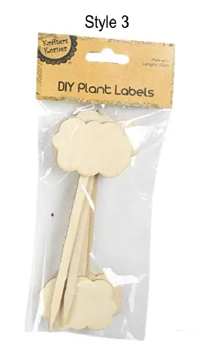 DIY Wooden Plant Stake Tags