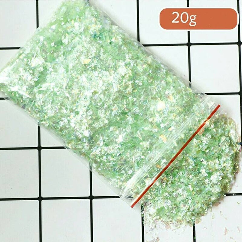 Iridescent Holographic Mylar Flakes 20grams
