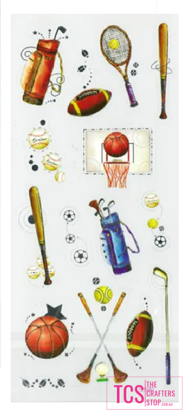 Transparent Scrapbooking Stickers - Different Designs