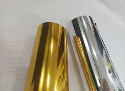 Semi-Permanent Metallic Mirror Adhesive Vinyl