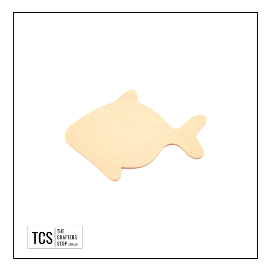 Plywood Fish Shaped Cutouts