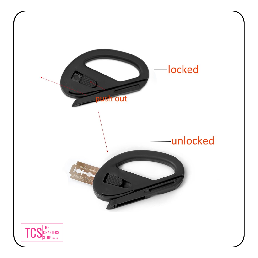 Black Vinyl/Wrap Safety Cutter