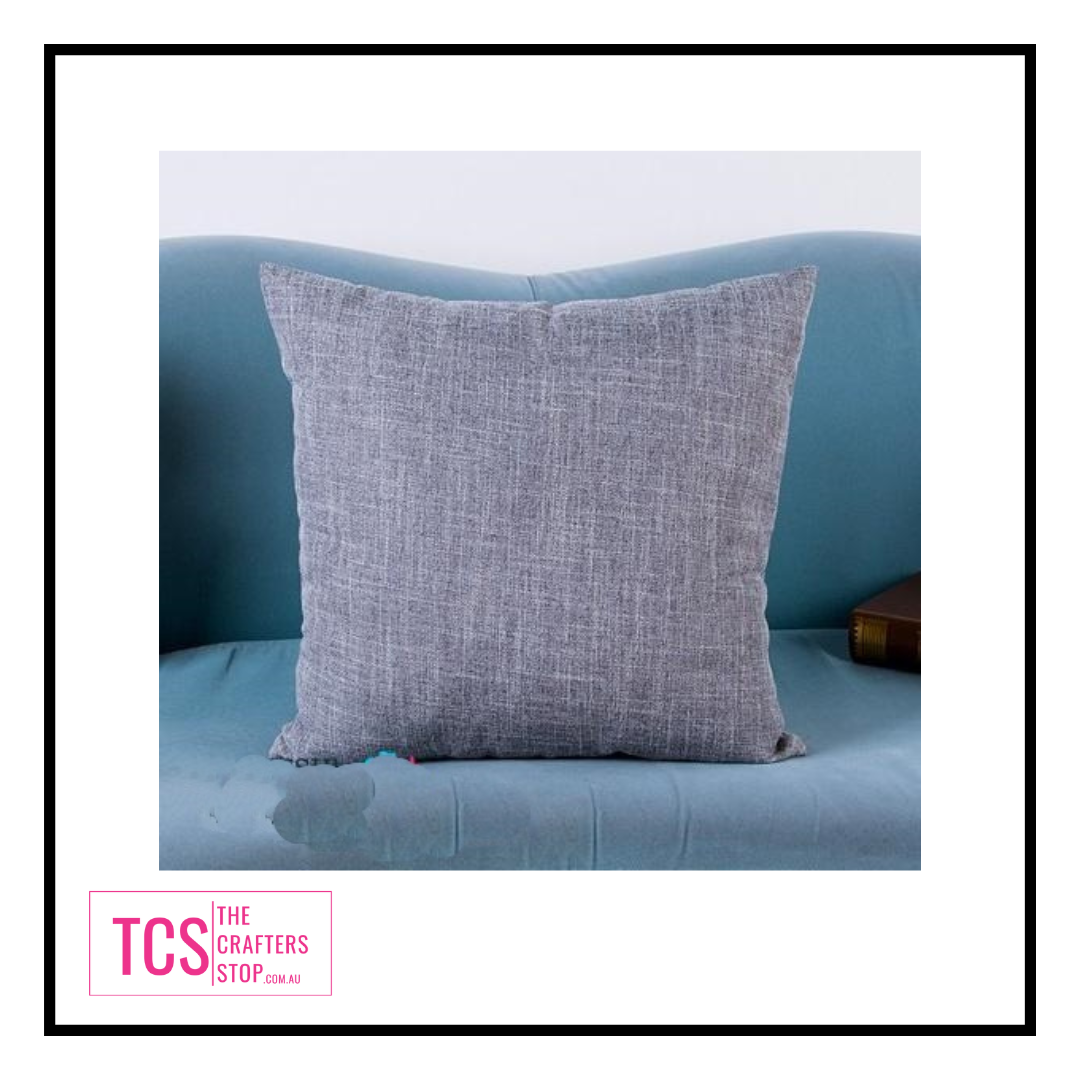 Plain Linen Cushion Covers - 3 Colours
