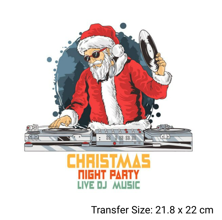Christmas Ready Made DTF Iron On Transfers