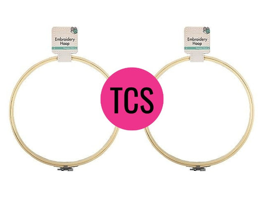 Wooden Embroidery Hoops (4 Sizes)