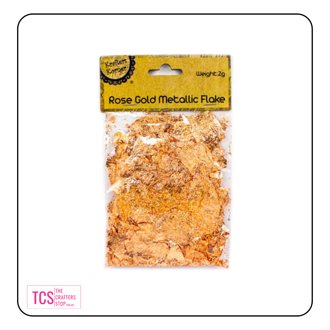 Metallic Flakes - 2G (Gold, Silver & Rose Gold)