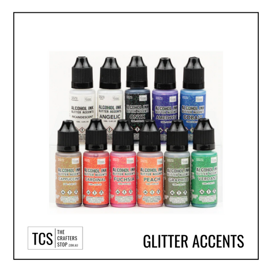 Couture Creations Glitter Accent Alcohol Inks