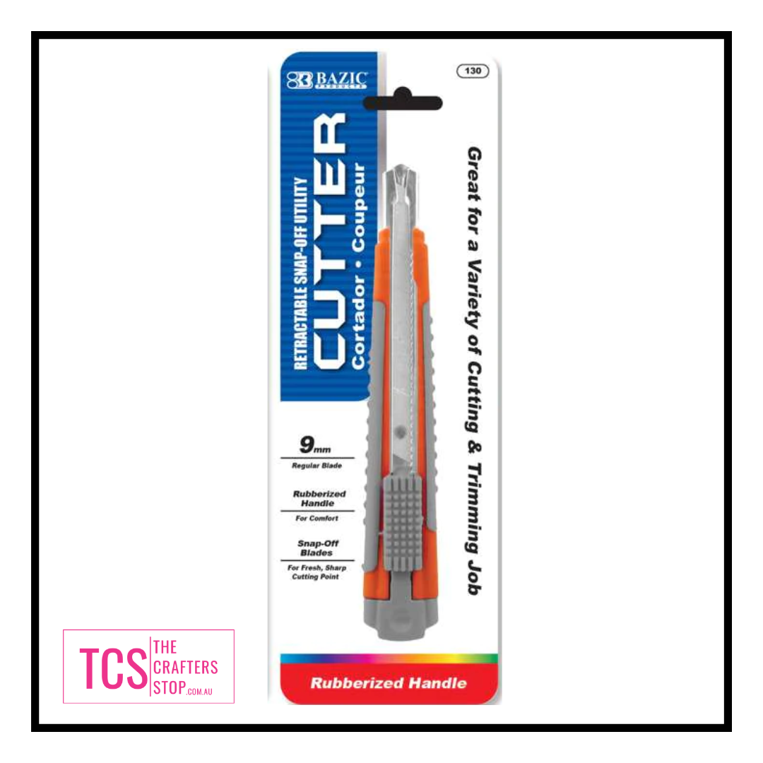 Multipurpose Snap-Off 9mm Cutter w/ Cushion Grip